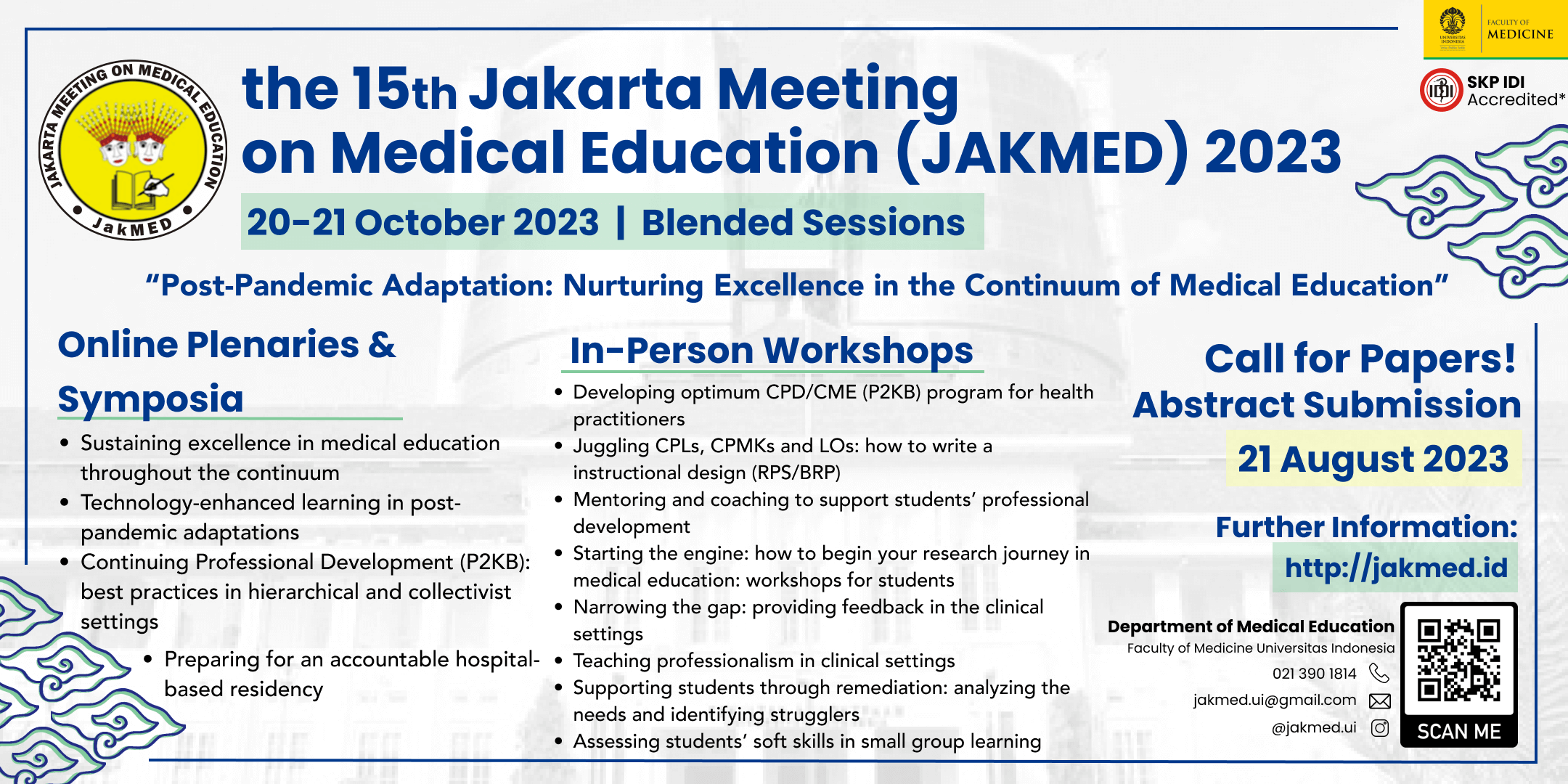 JAKMED - Jakarta Meeting on Medical Education